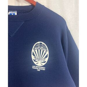 Vintage 90s Russel Athletics Red Rocks Amphitheater Police Academy Adult sz M